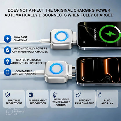 Smart Auto Disconnect Type C Charger